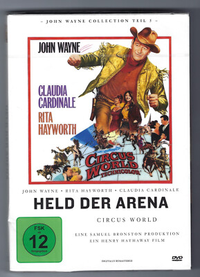 Zirkuswelt - Held der Arena - Circus World DVD John Wayne, Claudia Cardinale NEU