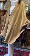 Wool Cashmere Women Cape Plus Size 26 28 30 Plus Size By Berghaus