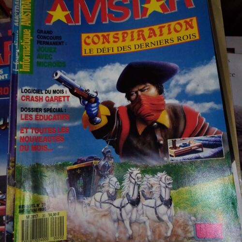 Amstar n°20 1988 conspiration crash garett space racer les voleurs de temps - Picture 1 of 1