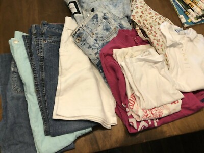 10 girl lot of 11: Limited Too, American Girl, Hartstrings, Gap, American Eagle
