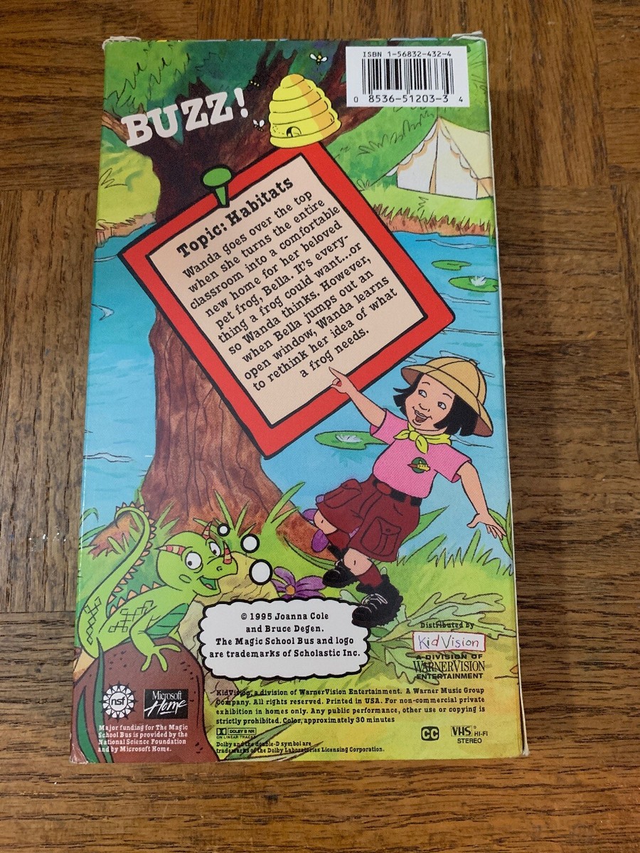 Magic School Bus Hops Home VHS | eBay