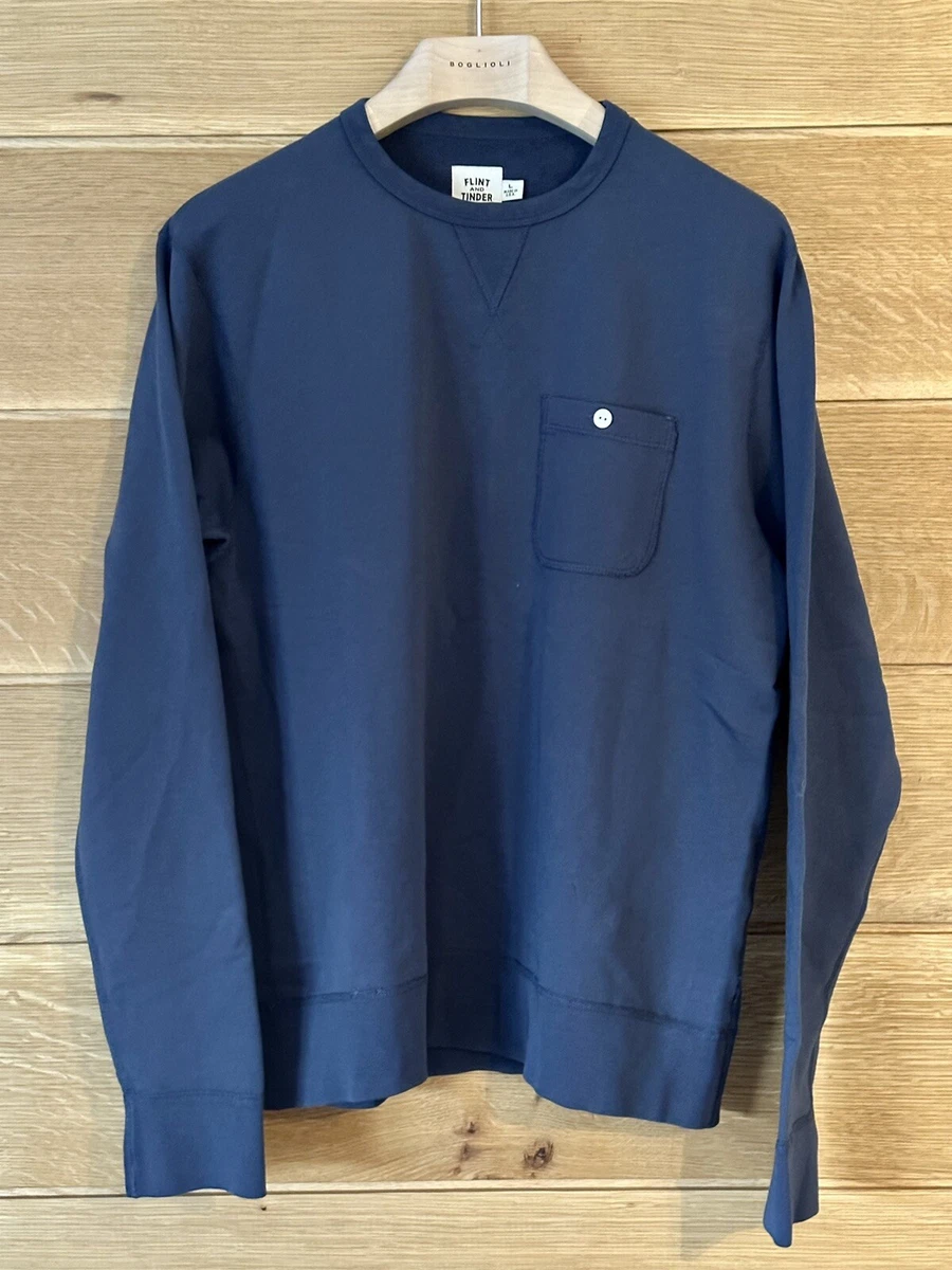 Flint and tinder top reversible french terry sweatshirt