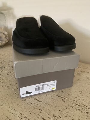 Franco Sarto Women's Boccaslide Mule - Comfort Slide Shoes With Shearling Lining