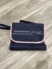 Baby Changing Travel Bag Whale Line Navy Pink Vineyard Vines On the Go Pack