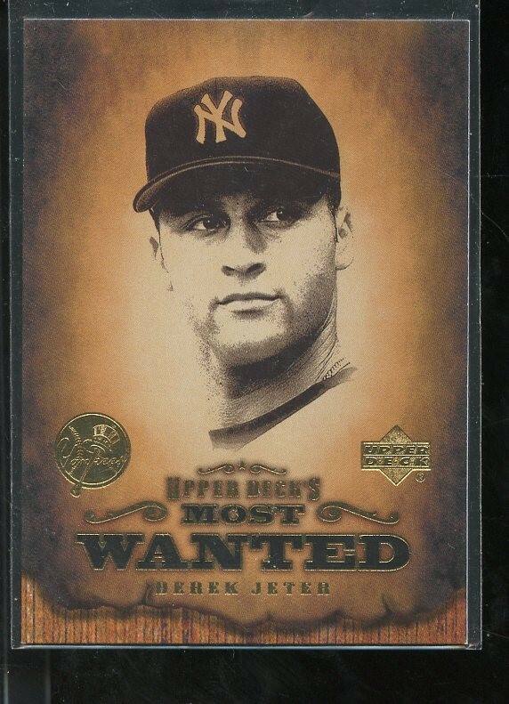 2000 UD MOST WANTED #8 DEREK JETER MINT  E011588