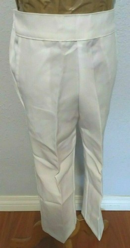BOYS Woven Kids Pants (S/M/2T/3T/4/5) White Wedding/Christening/School Uniform - Picture 6 of 11
