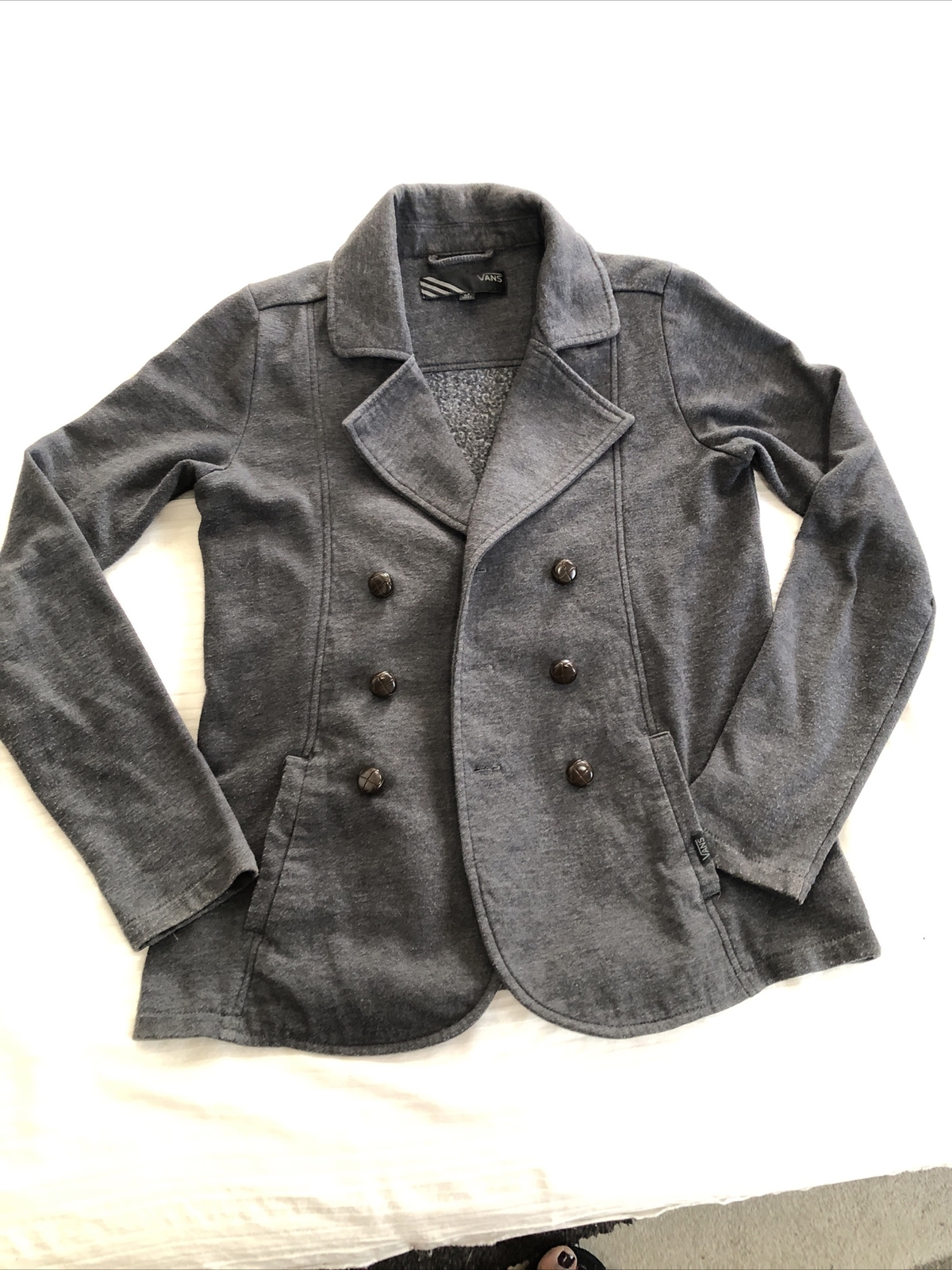 VANS Double Breast Button MEDIUM Collared Jacket … - image 1