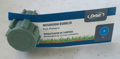 [5 Pack] ORBIT Mushroom Bubblers  Full 360 Degree Circle Pattern #54042