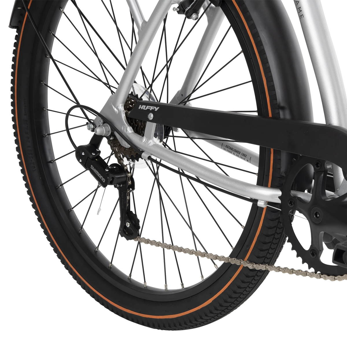 ハーヴィーメイス　　 フェザー12KgfTOP 【M size•S size】 Airway 26-Inch Aluminum 6-Speed Cruiser Bike for Men, Silver