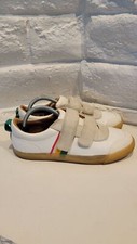 TOMS Youth Striped Leather Doheny Sneakers size 4