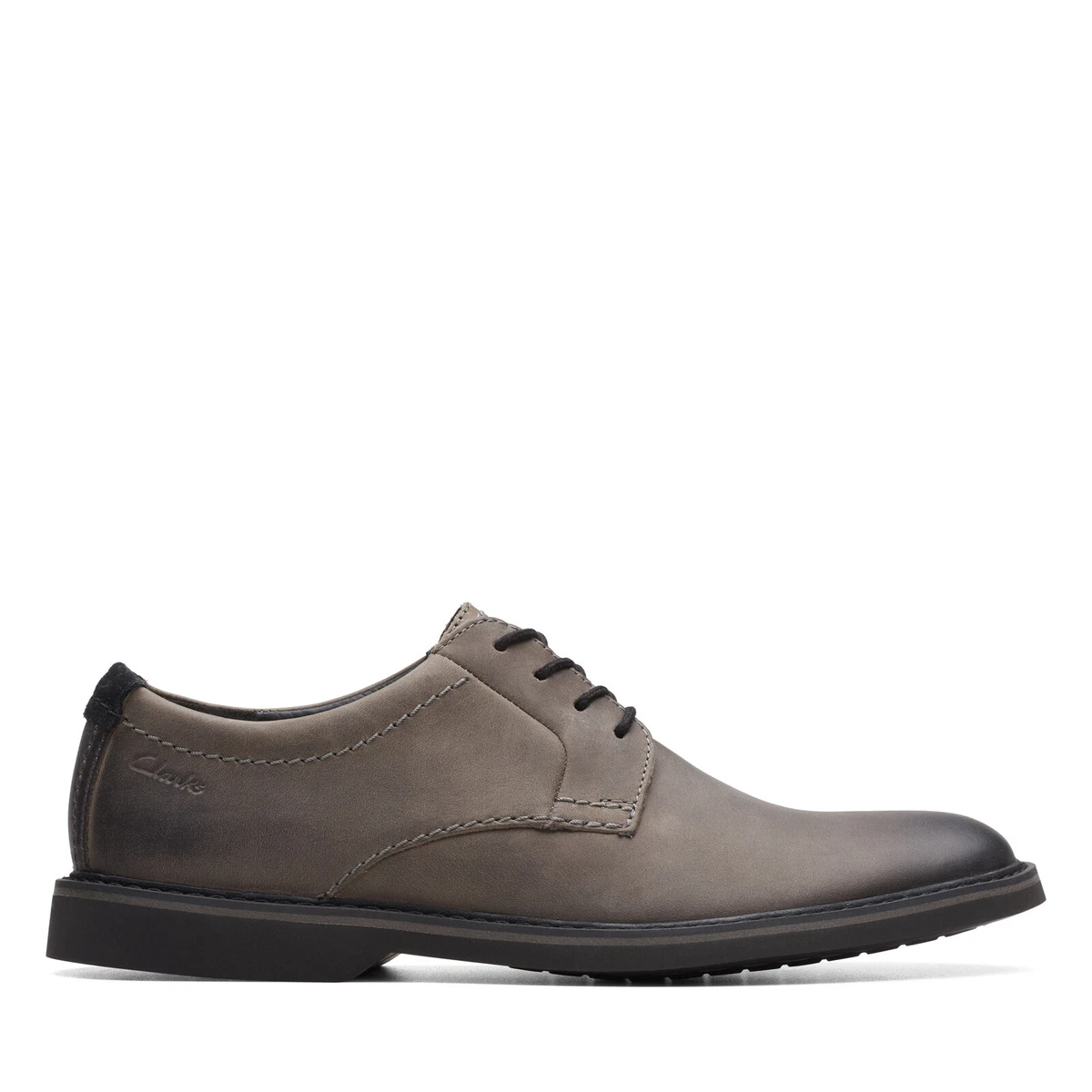 Clarks atticus plain toe derby hotsell