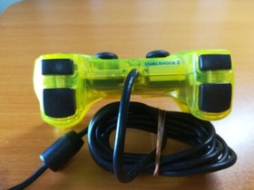 SONY PlayStation 2 PS2 Official Controller DualShock 2 Lemon Yellow SCPH-10010