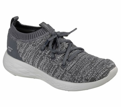 skechers go run 600 womens grey
