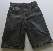 Jean Shorts Boys Size 10  Roca  Black