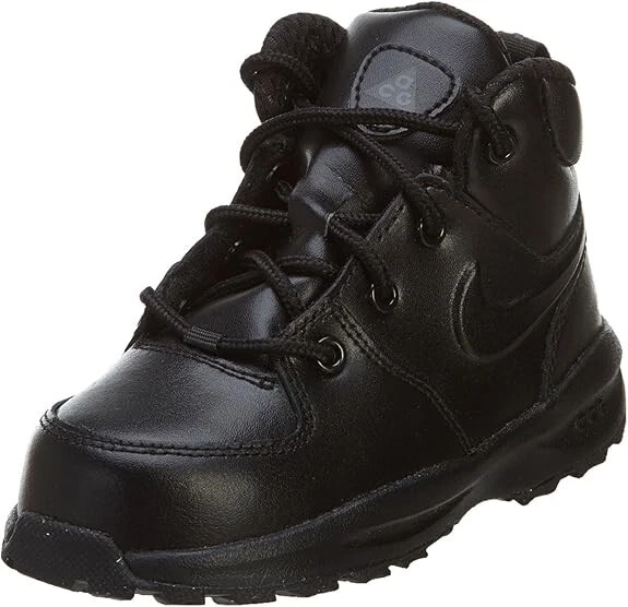 Bota de cuero Nike Manoa para niños pequeños talla 4 Foto 3 de 4