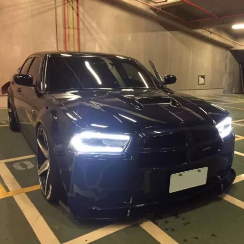 VLAND LED Projector Headlights For 2011-2014 Dodge Charger Front Lamps w/LED DRL - Picture 11 of 13