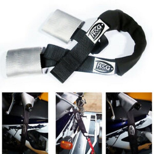 Motocross Handlebr Tie Down System Top Strap & Ratchet Strap TRAILER TRANSPORT - Picture 12 of 12
