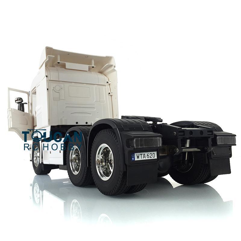 TOUCANRC 1/14 3Axle Midtop RC Tractor Trailer Truck KIT Motor Model 802 eBay