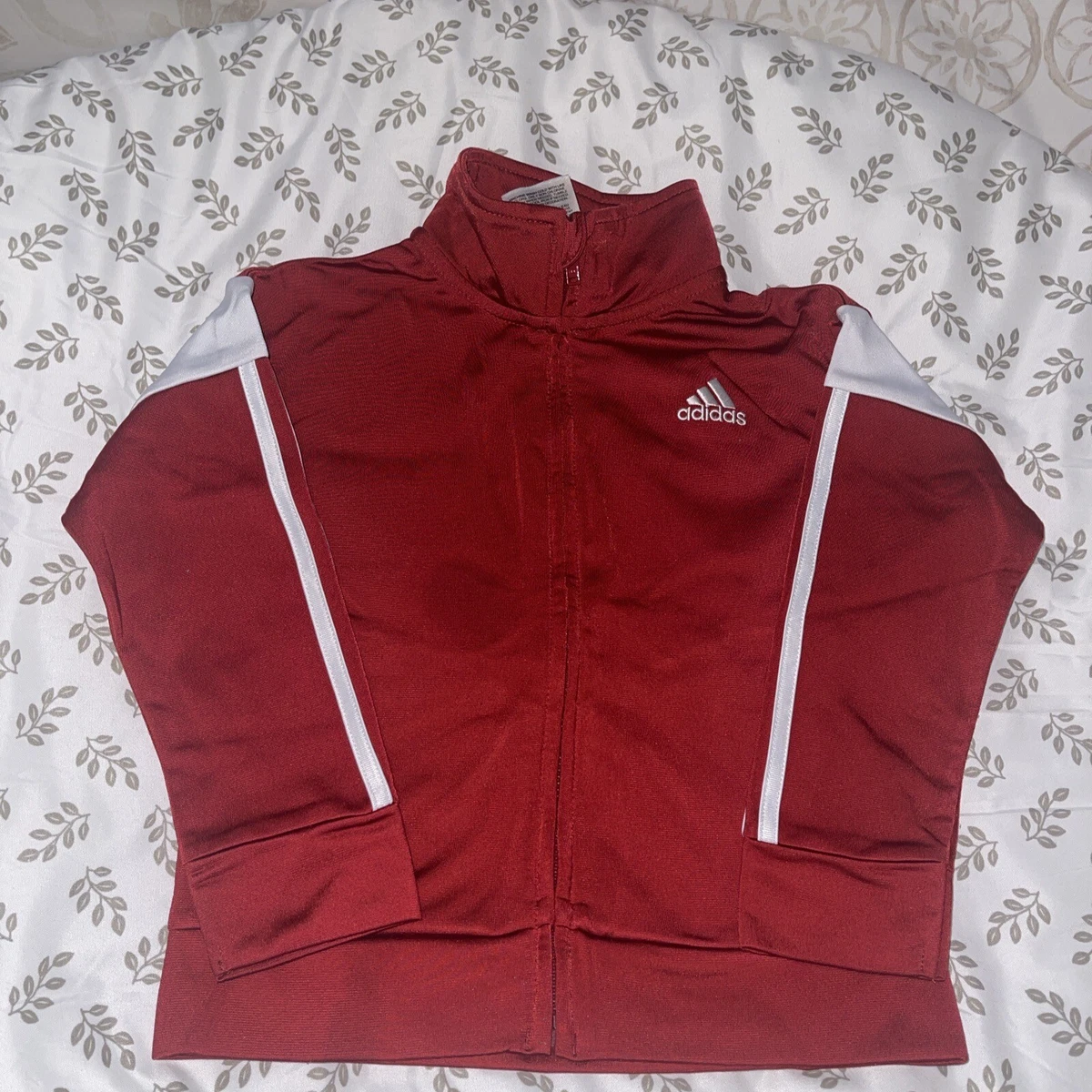 Adidas sweat deals suit womens burgundy