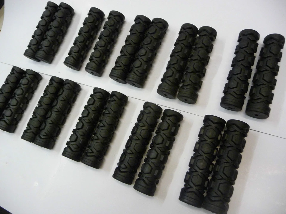 GRIPS BULK 10 Pairs ATB MTB BMX BIKE CYCLE HANDLE BAR BLACK NEW WHOLESALE 120mm - Image 2 of 4