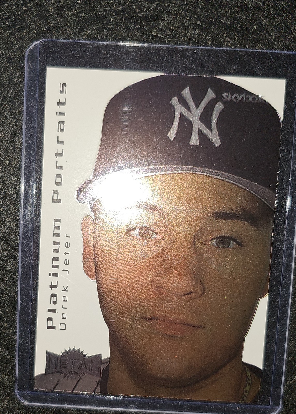 2000 Skybox Metal - Platinum Portraits Derek Jeter #7PP