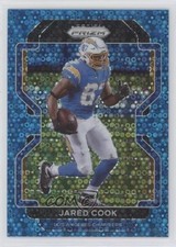 2021 Panini Prizm No Huddle Blue Prizm 2/79 Jared Cook #168 09fc