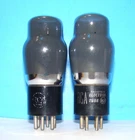 No 42 RCA 2 type audio radio amplifier vintage  vacuum tubes valves ST shape 242