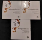 3x Proof American Eagles With Box And Coa. 3 Ozt Of Mint Condition Silver.