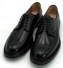 Church's Shannon 2 WR Women's Size 7.5 US 37.5 EU Black Derby Shoes NIB