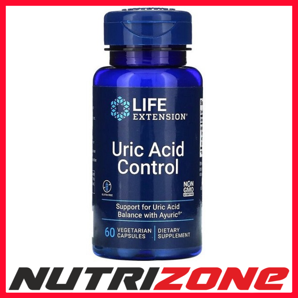 Life Extension Uric Acid Control, 60 Capsules - Image 3