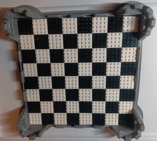 Lego Kingdoms Chess Board Base Plate 853373 bb0567 Flat Silver 3031