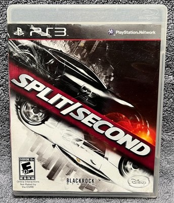 Split/Second DISNEY PlayStation 3 PS3 Game Complete With Manual