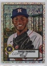 2021 Topps Chrome Platinum Anniversary 50/75 Enoli Paredes #57 1u6