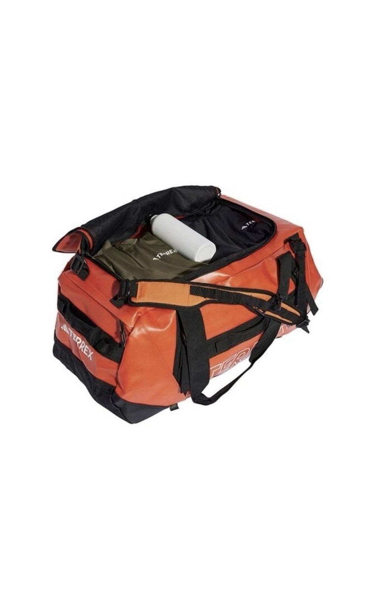 Brand New ADIDAS Terrex Duffel Bag 100L IC5651 - Orange | eBay