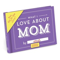 What I Love About Mom Fill In The Love Book | Knock Knock | Englisch | Buch