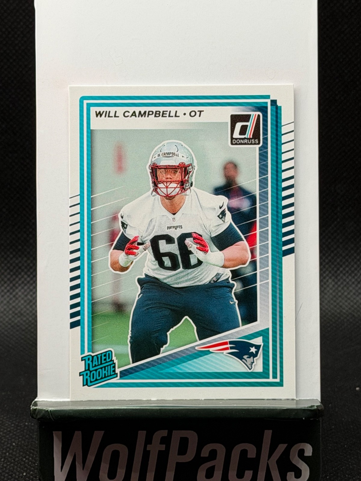 2025 Panini Donruss Football - Rated Rookie Will Campbell #345 (RC)