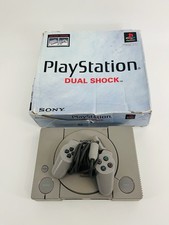 Sony PlayStation 1 PS1 Launch Edition Console W/ Box Gray SCPH-9001 Tested Works