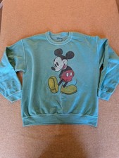 Mickey Mouse Jumper - Teal Green - Large - Disney