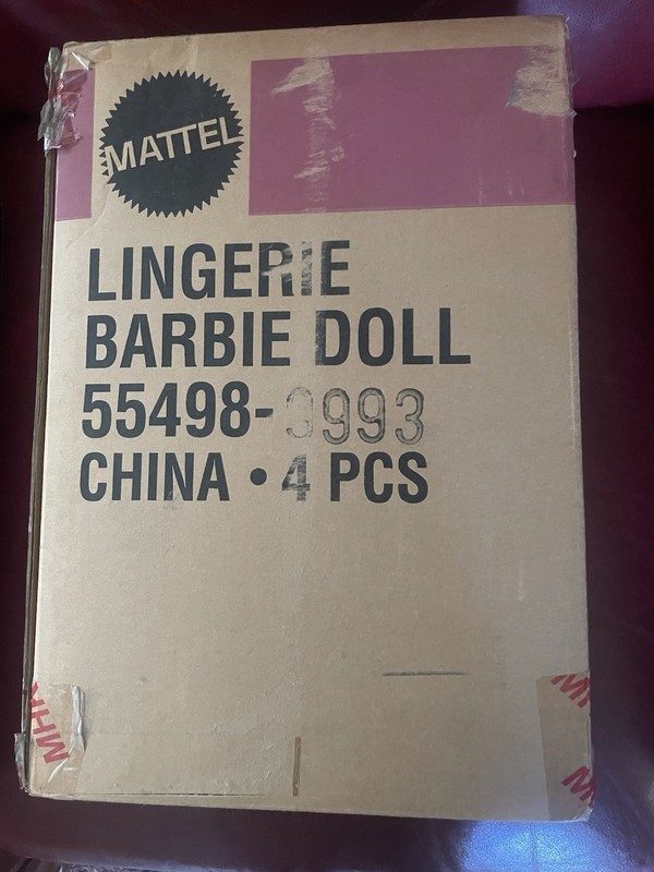 Lingerie Barbie Dolls 4 Pack