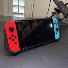 Mumba Dockable Case For Nintendo Switch OLED 2021 Console JoyCon Grip Case Cover