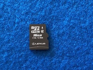 2014-2016 Lexus GX460 NAVIGATION NAV MAP MICRO SD CARD OEM GENUINE 86271-78011