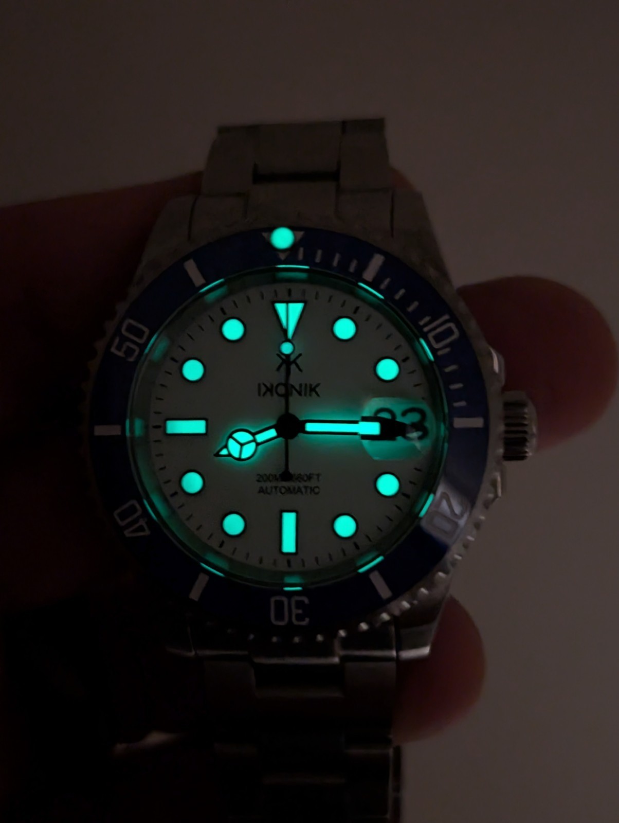 Rare Ikonik Ocean Diver Automatic Prototype Model - image 14