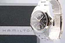[N MINT / Box] Hamilton Khaki King H644550 40mm Black Dial Automatic Men's Watch