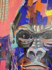 9” X 12”, Gorilla Mama, Acrylic/Canvas, Original,Signed, COA — photo 4