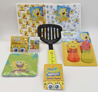 SpongeBob SquarePants   5-Piece Household Set (Kitchen & Bath) Best Brands 2025