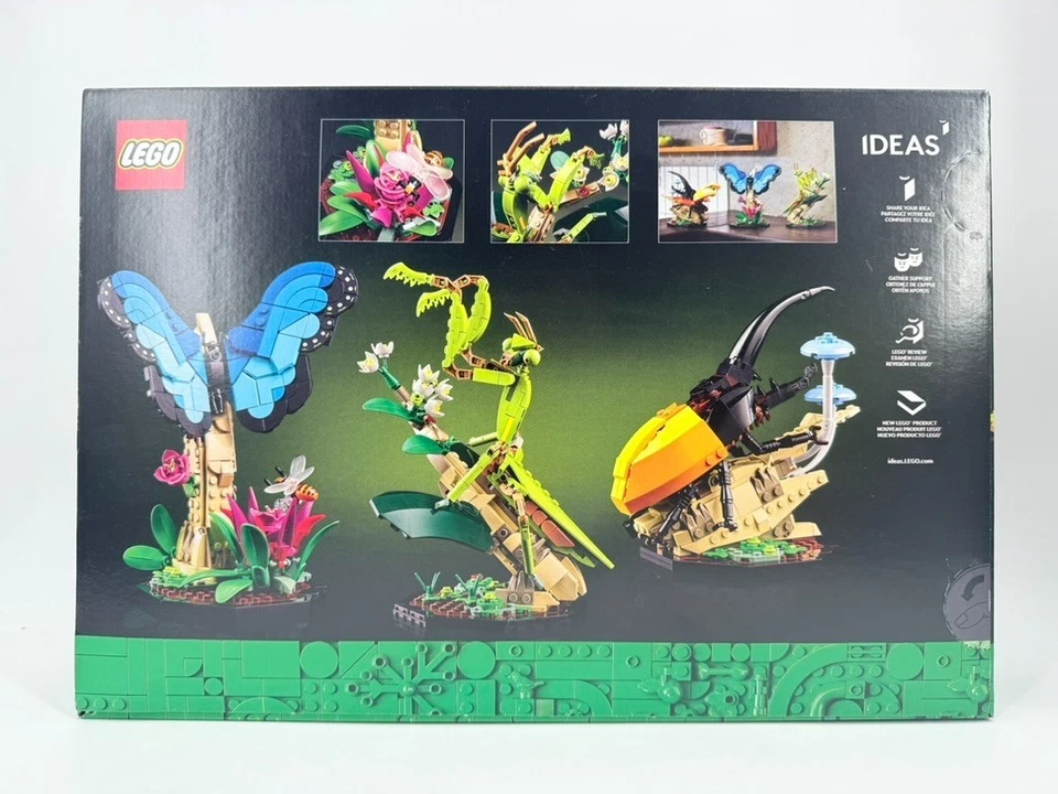 Lego Ideas Set 21342 The Insect Collection Bug and Nature Building Set Sealed - Image 2 of 4