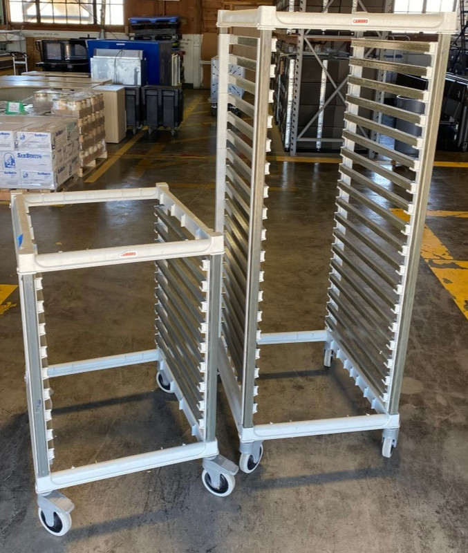 LOT OF 2 - Cambro Bakery Racks