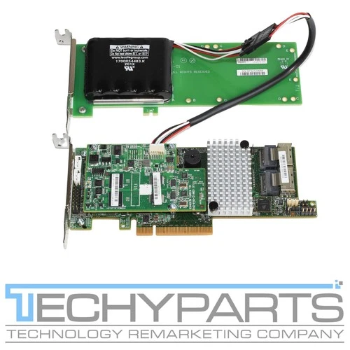 LSI LOGIC MegaRAID SAS 9271-8i 8-Port 6Gb/s SATA/SAS 1GB RAID Controller w/ CV