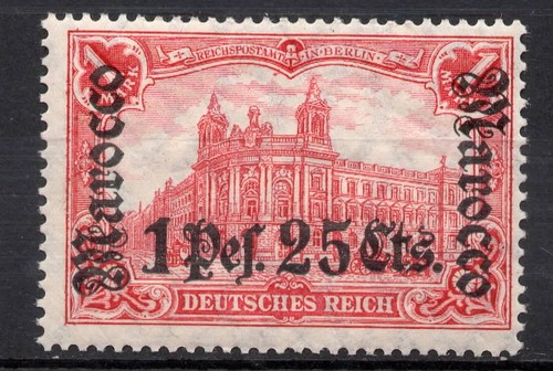 Deutsche Kolonien Marokko Mi.Nr.43*