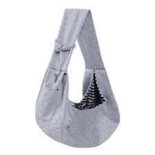 Dog Carrier Sling - Reversible Puppy Carrier Purse with Storage Pocket, Hand-...